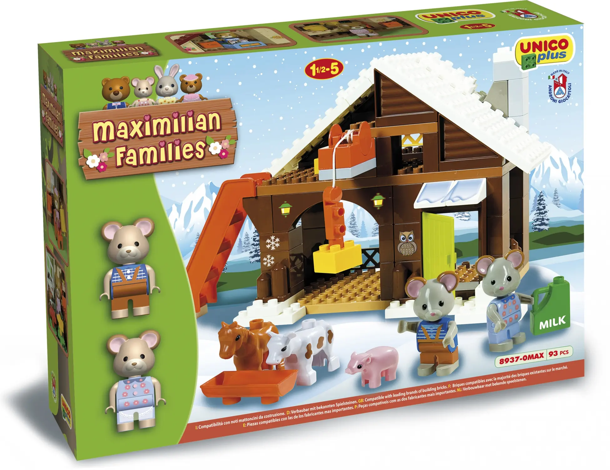 Unico Maximilian Families Mausfarm 95-teilig